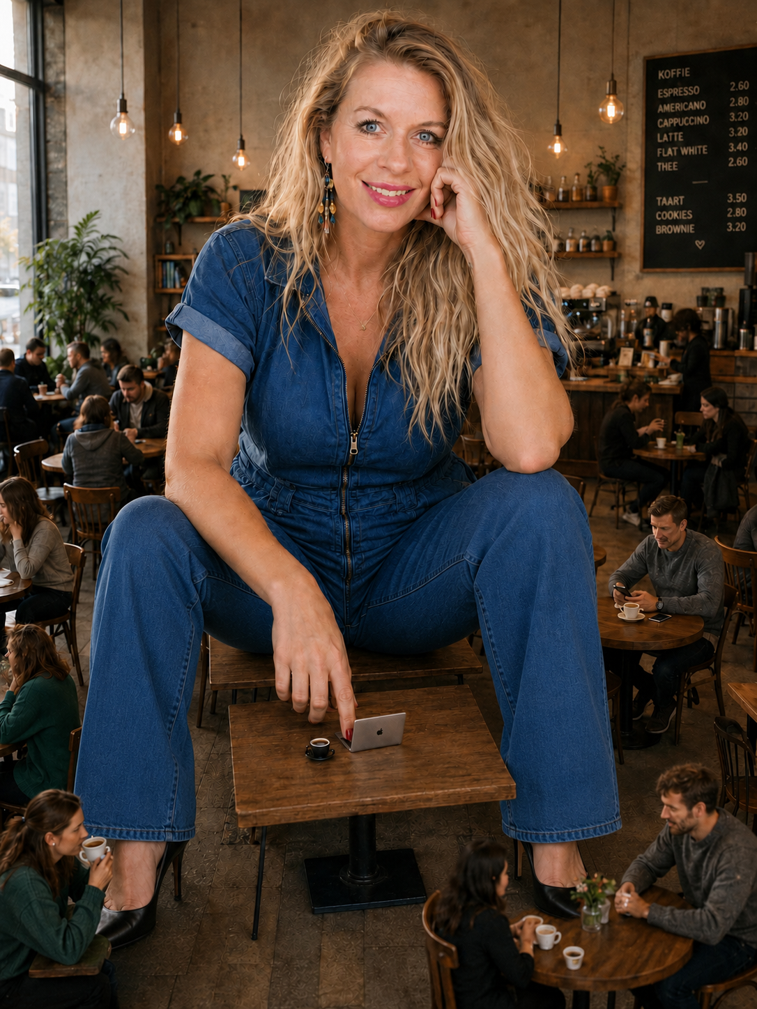 Sonja, net iets te groot voor het systeem